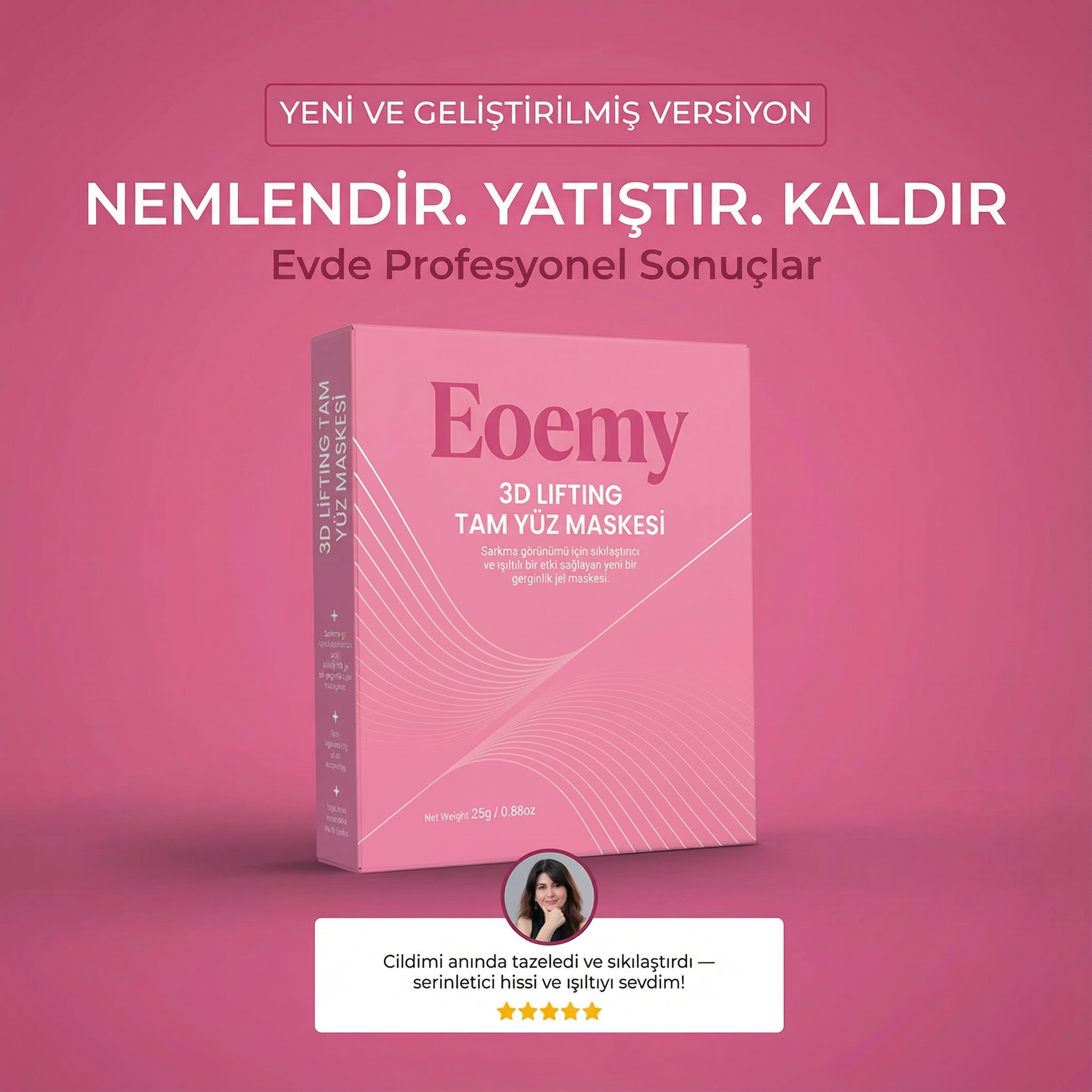 Eoemy-Yüz Toparlayıcı Gençlik Maskesi